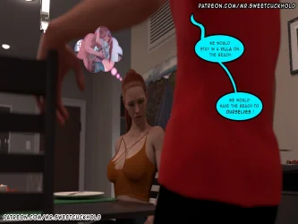Much bigger than my boyfriend [Mr.SweetCuckhold]