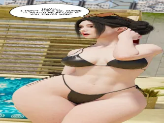 My Neighbor’s Widow [Rose Blue 3D]