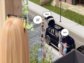 My Neighbor’s Widow [Rose Blue 3D]