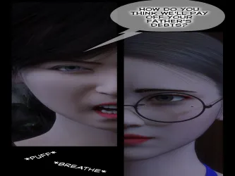 My Neighbor’s Widow [Rose Blue 3D]